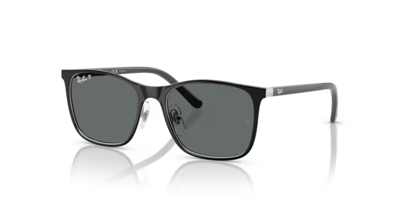BLACK ON SILVER / DARK GREY POLAR