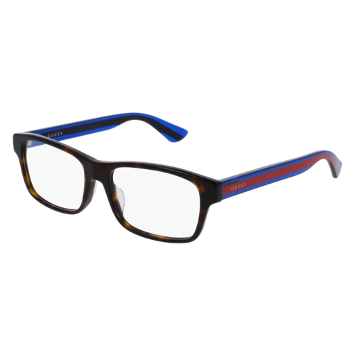 Gucci GG0006OA rectangle eyeglasses in Blue
