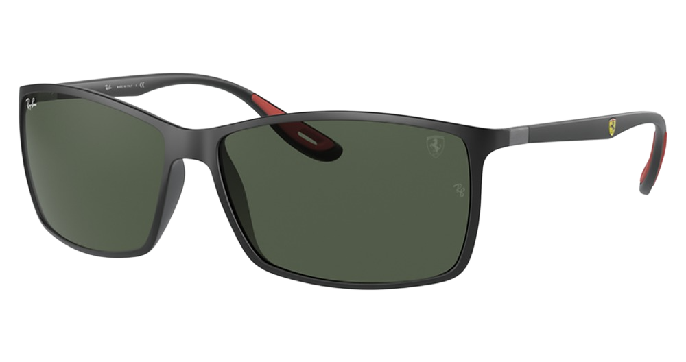 MATTE BLACK / DARK GREEN