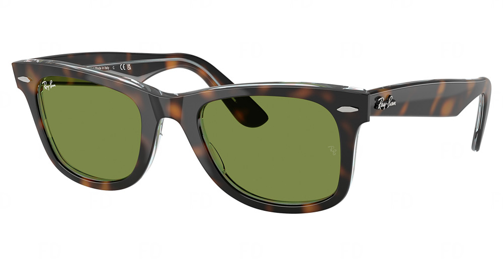 DARK HAVANA ON MULTICOLO / GREEN