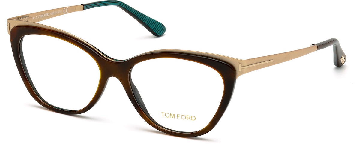 Havana, Iridescent Chalkstripe Emerald, Shinybrushed Rose Gold