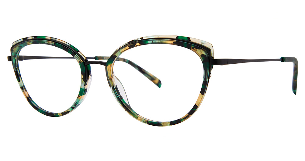 BLACK GREEN TORTOISE