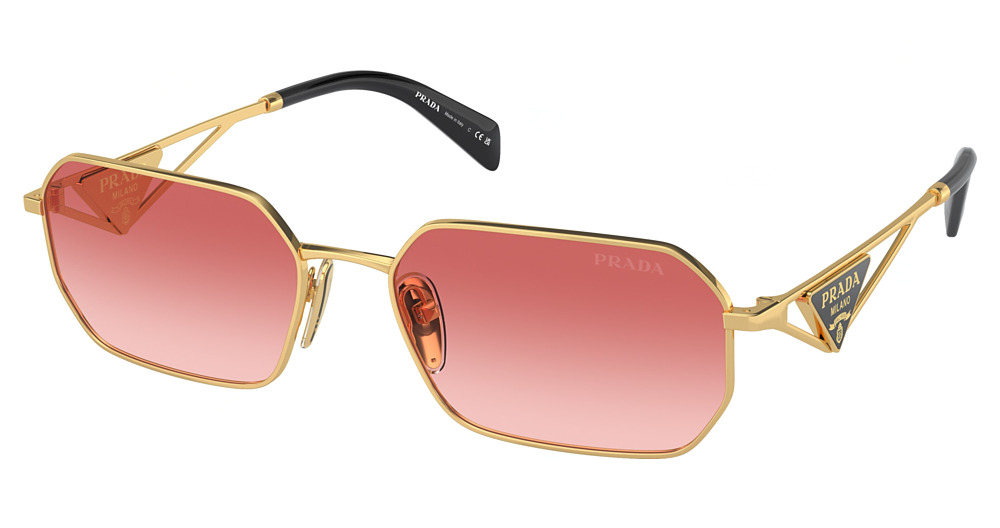 GOLD / PINK GRADIENT RED