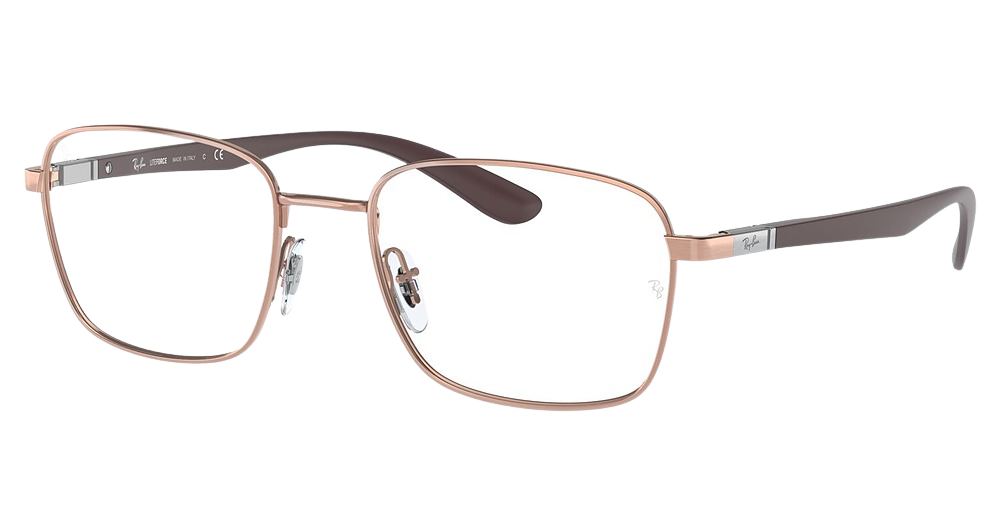 Ray-Ban RX6478 rectangle eyeglasses in Copper