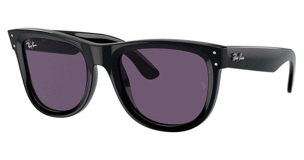 Ray-Ban RBR0502SF WAYFARER REVERSE sunglasses in Black/Violet