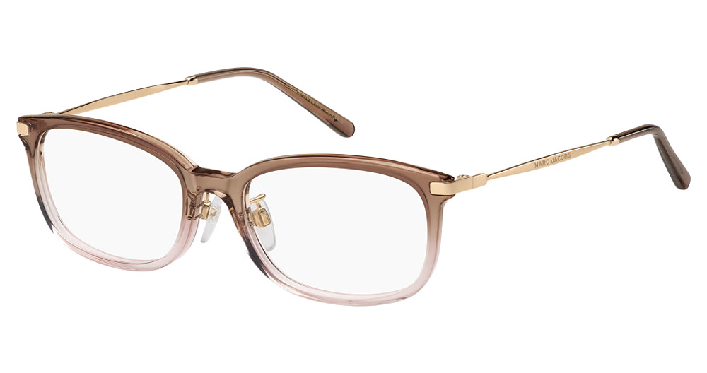 Marc Jacobs MARC 744/G rectangle eyeglasses in Brown Nude B