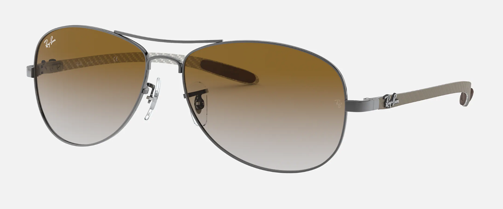 GUNMETAL / CLEAR GRADIENT BROWN