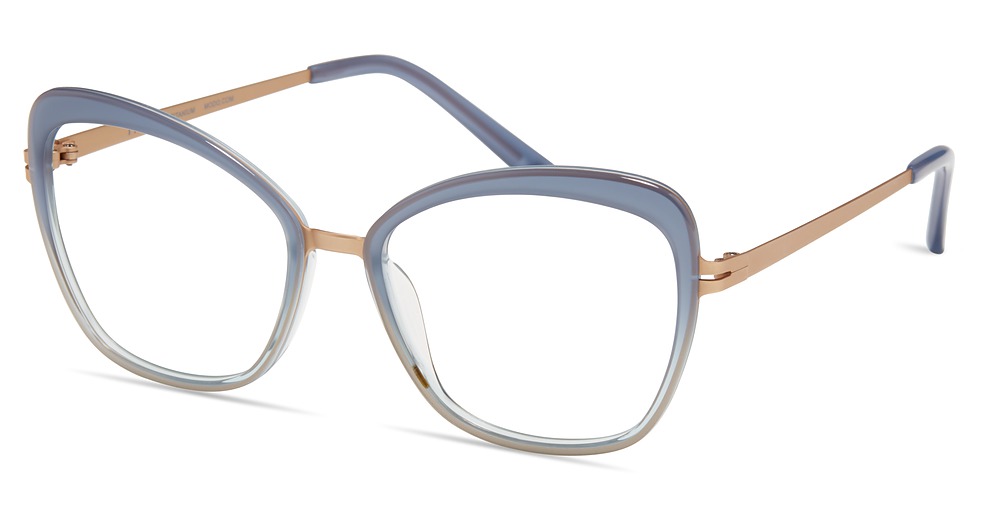Modo 4532 round eyeglasses in Blue Gradient