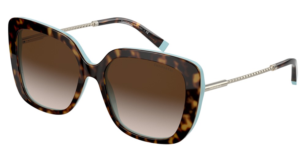 HAVANA ON TIFFANY BLUE / BROWN GRADIENT