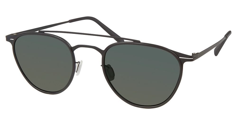 Modo 685 aviator sunglasses in Black/Green