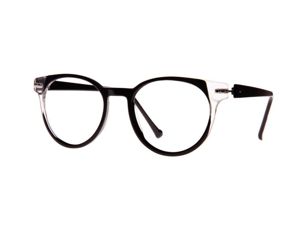 iGreen IGX003 round eyeglasses in Smoked Grass w/Matte Crystal