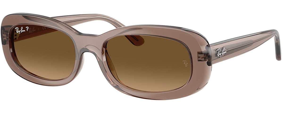 TRANSPARENT BEIGE / GRADIENT BROWN POLAR