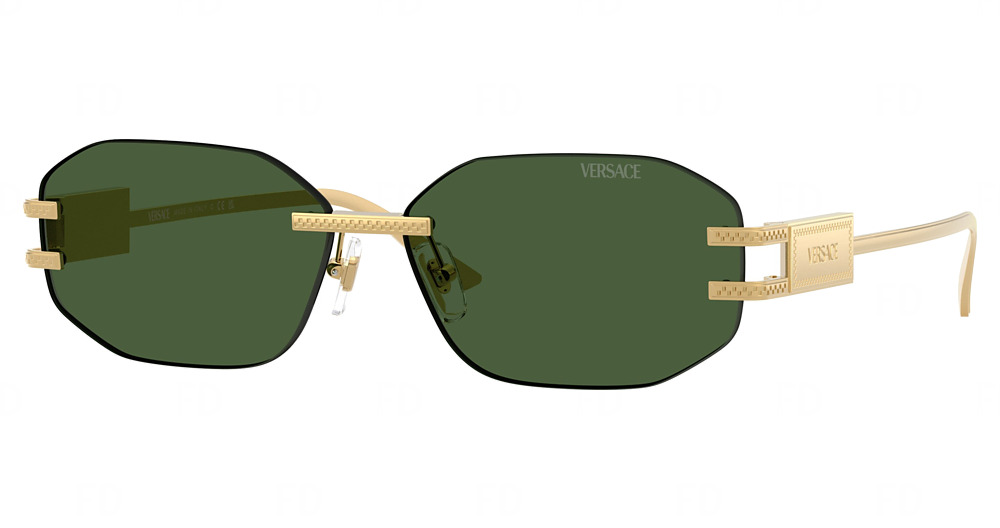 GOLD / DARK GREEN