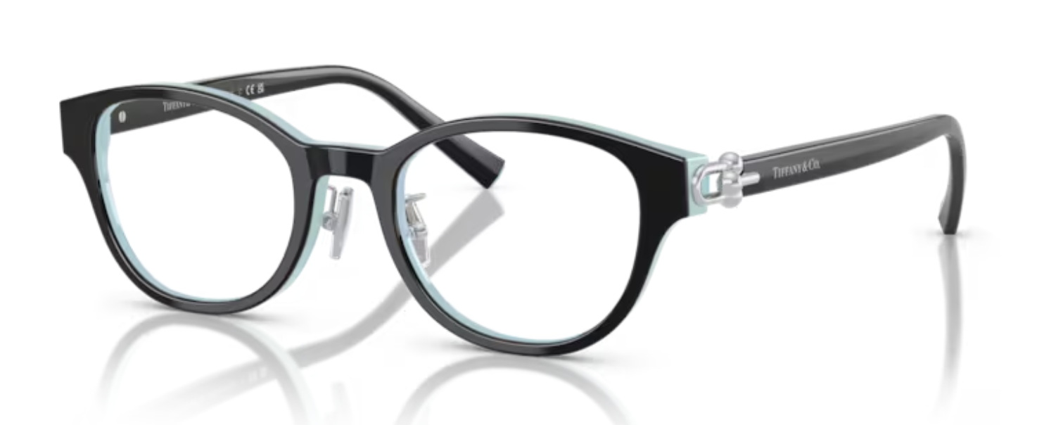 BLACK ON TIFFANY BLUE