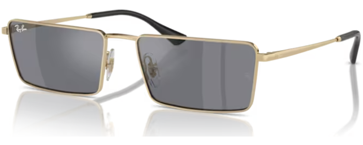LIGHT GOLD / DARK GREY FLASH SILVER