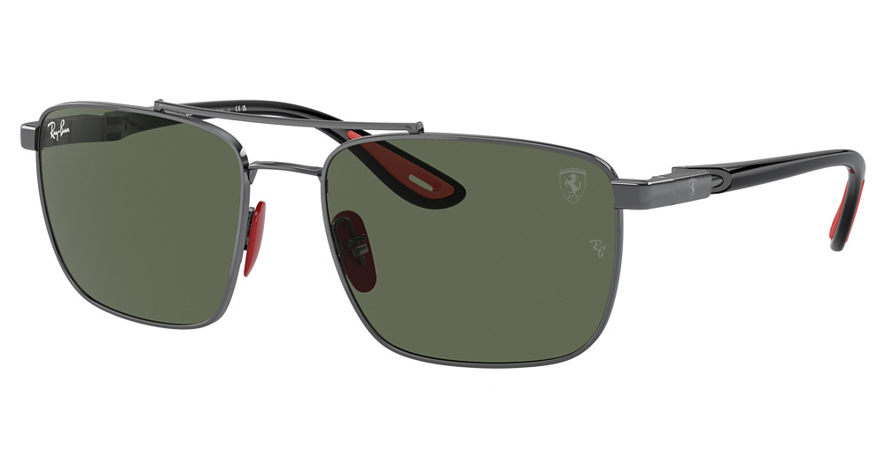 GUNMETAL / DARK GREEN