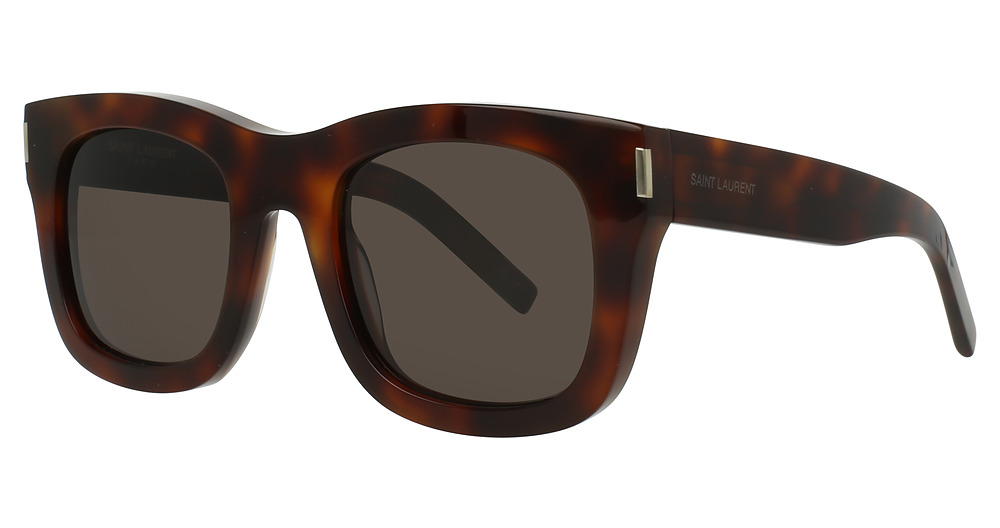 Saint Laurent SL 650 MONCEAU rectangle eyeglasses in Havana