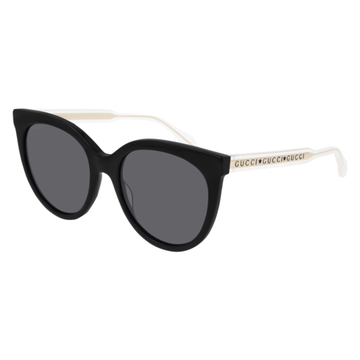 Gucci GG0565S round sunglasses in Black