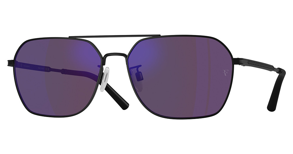 MATTE BLACK / ROYAL PURPLE MIRROR