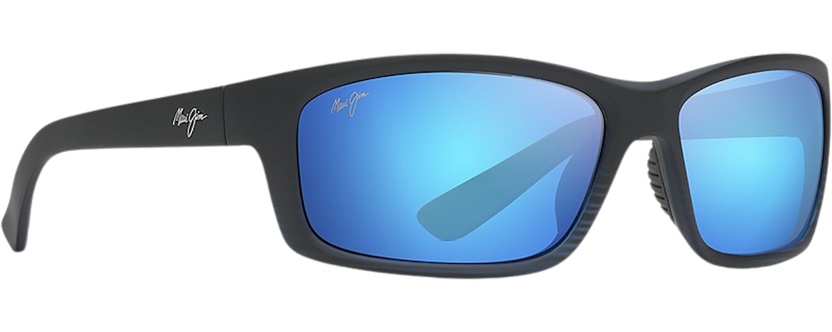 Matte Translucent Blue Black With Stripe / Blue Hawaii