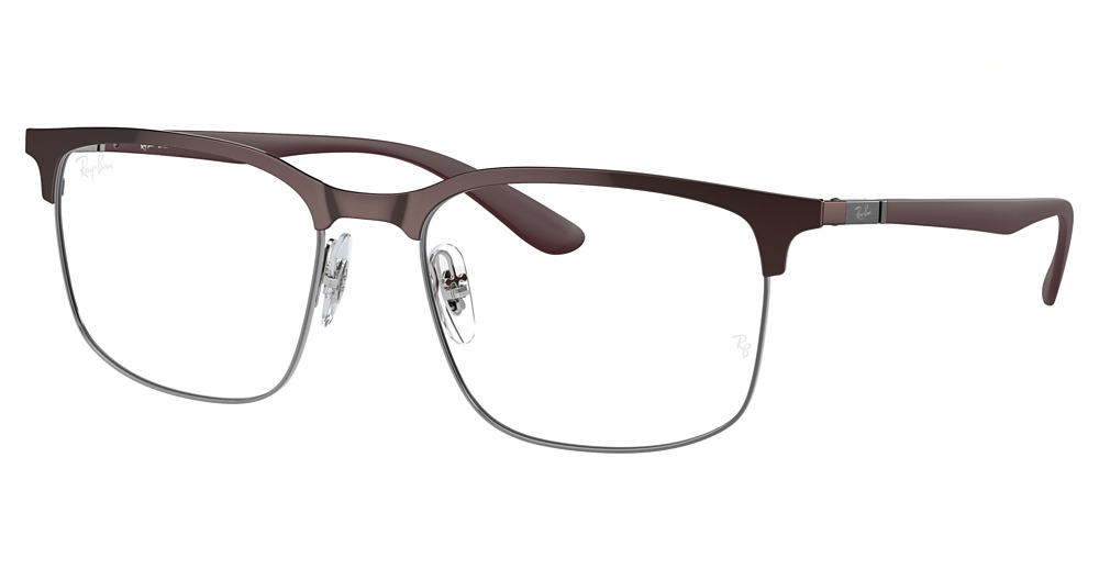 BROWN ON GUNMETAL