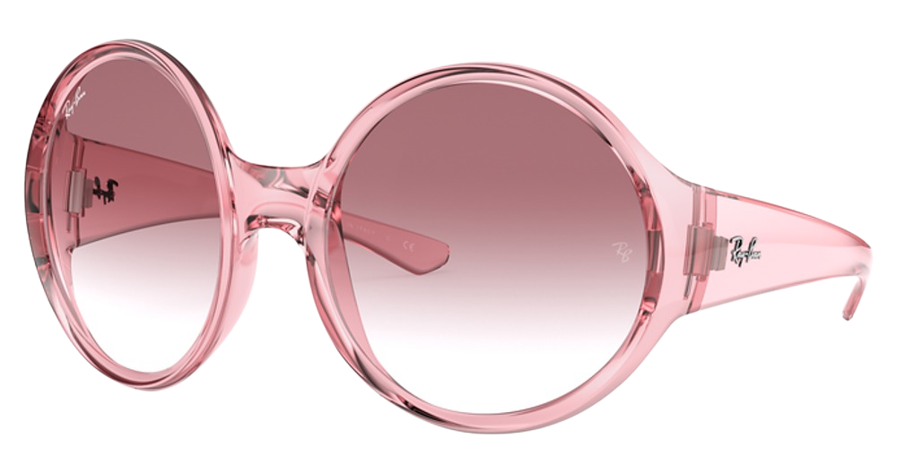 TRANSPARENT PINK / CLEAR GRADIENT DARK VIOLET