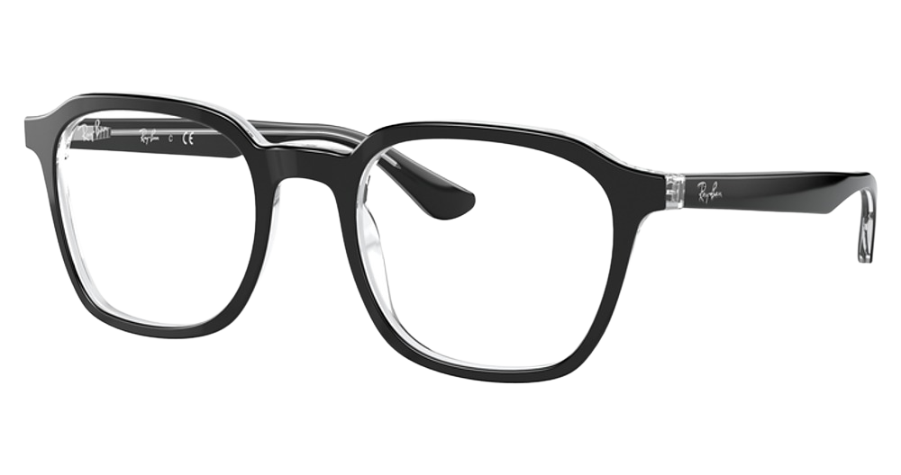 TOP BLACK ON TRASPARENT