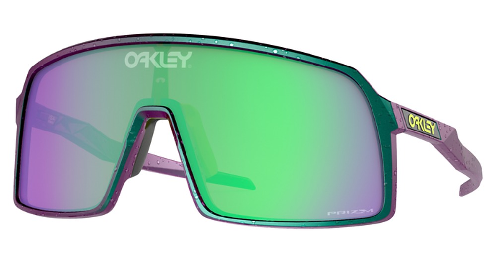 GREEN PURPLE W SPLATTER / PRIZM ROAD JADE