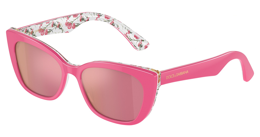 PINK ON PINK FLOWERS / PINK MIRROR ROSE GOLD