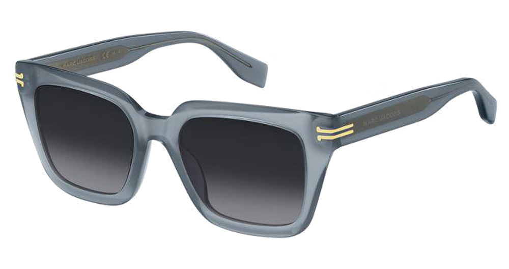 Marc Jacobs MJ 1083/S rectangle sunglasses in Blue/Dark Grey Shaded