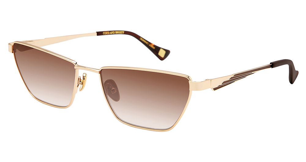 SHINY YELLOW GOLD - BROWN