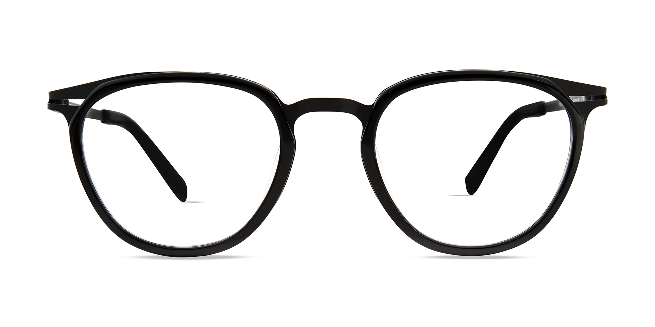 Modo 4514 round eyeglasses in Black