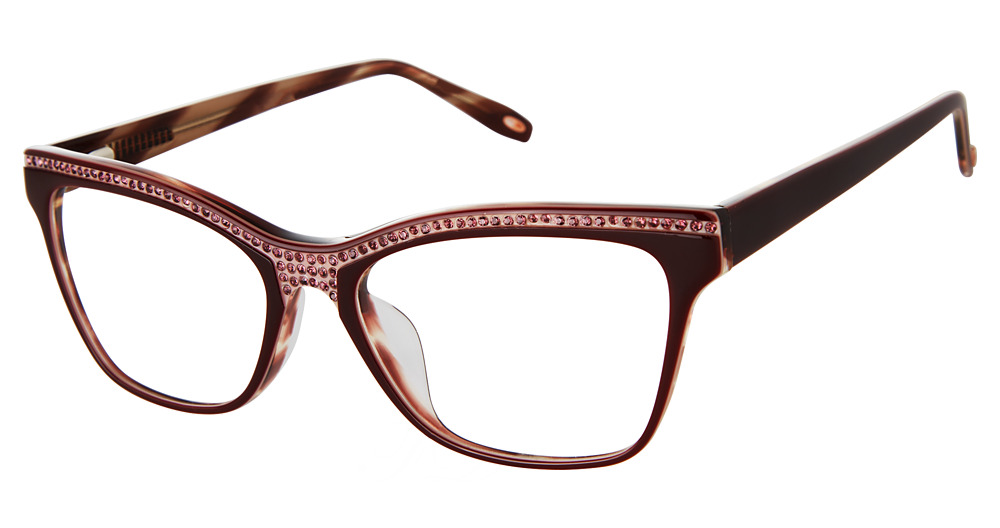 burgundy/taupe