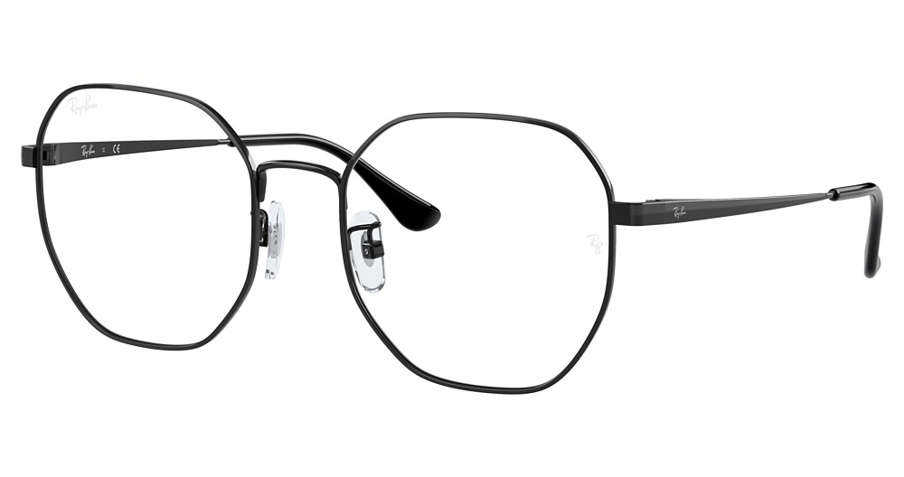 Ray-Ban RX6482D aviator eyeglasses in Black