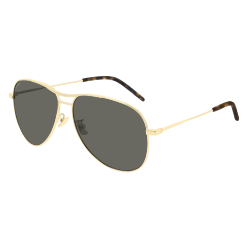 Saint Laurent CLASSIC 11 BLONDIE aviator sunglasses in Gold