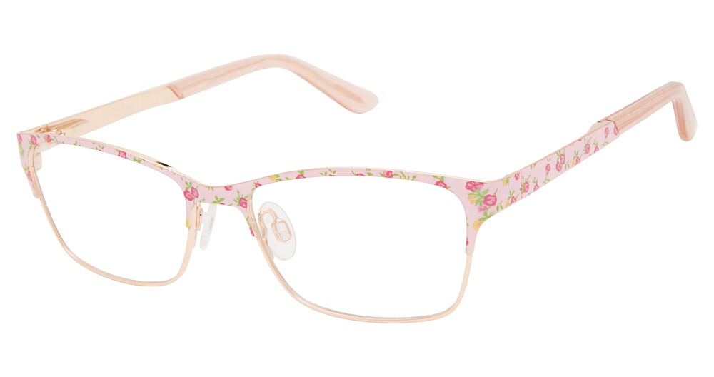 rose gold / blush floral
