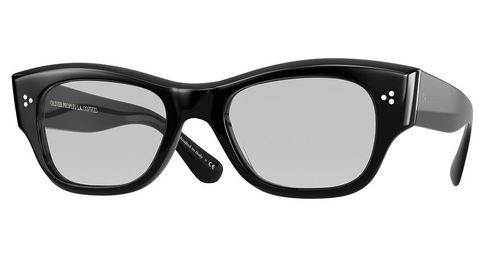 BLACK / DEMO LENS SILVER MIST