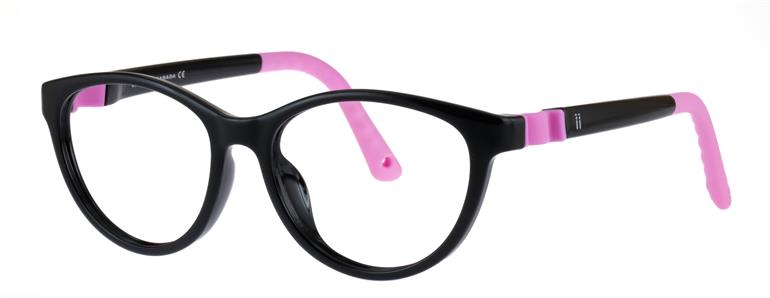 SHINY BLACK/BUBBLEGUM PINK