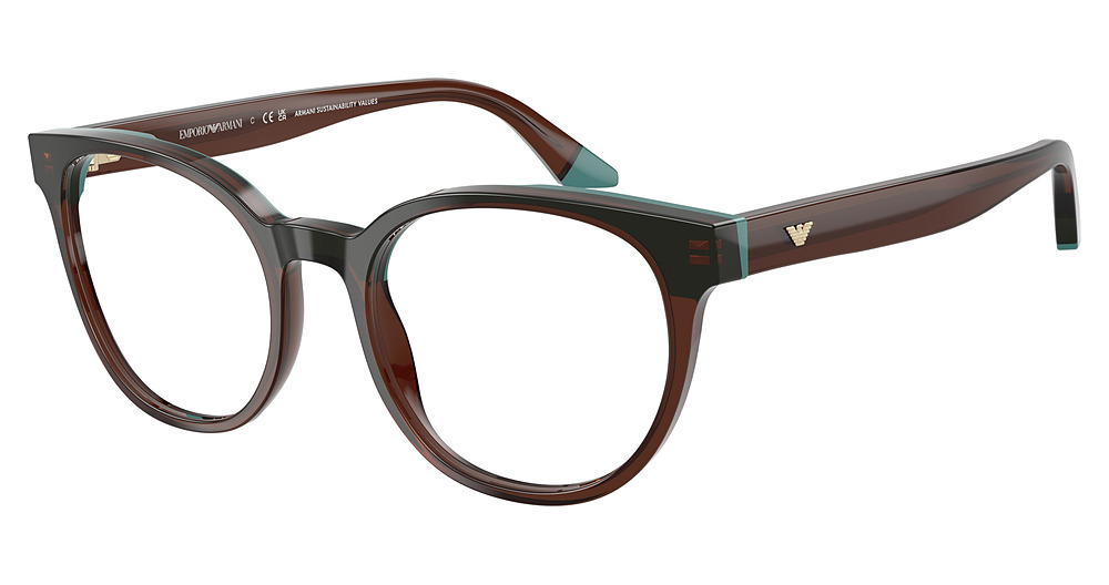 SHINY TRANSPARENT BROWN/