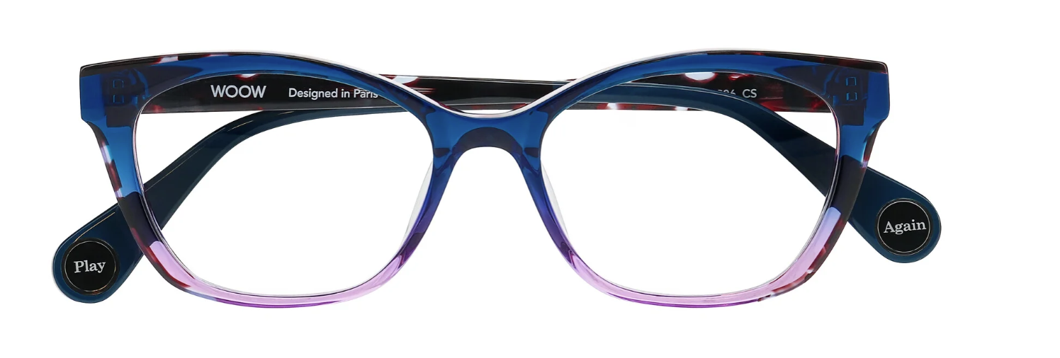 GRADIENT BLUE ON RED TO PURPLE