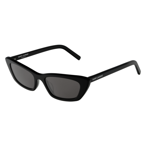 Saint Laurent SL 277 rectangle sunglasses in Black