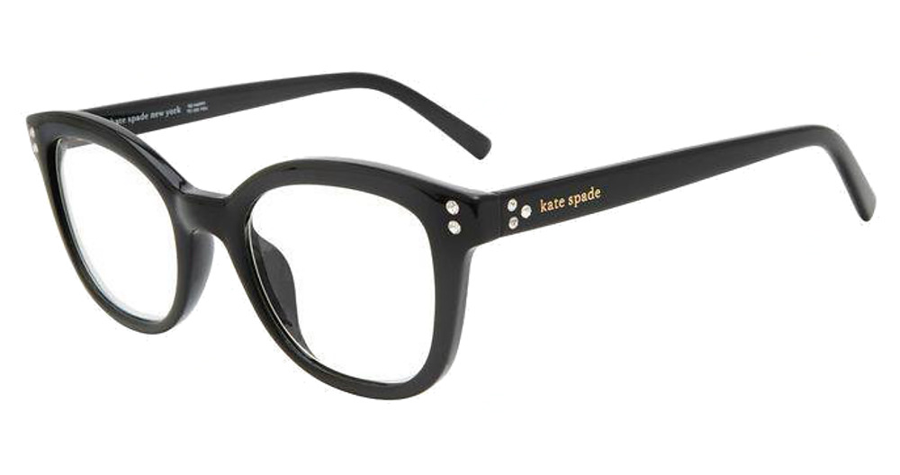 Kate Spade TANEA/BB square eyeglasses in Black