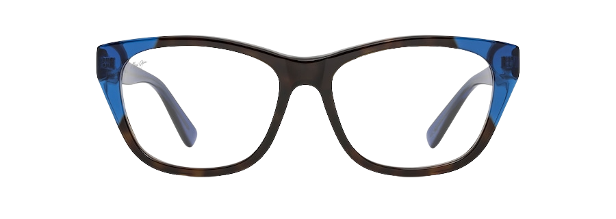 Dark Tortoise / Translucent Blue with Sea Fan Core