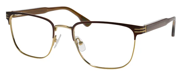 BROWN/GOLD