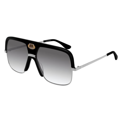 Gucci GG0478S rectangle sunglasses in Black