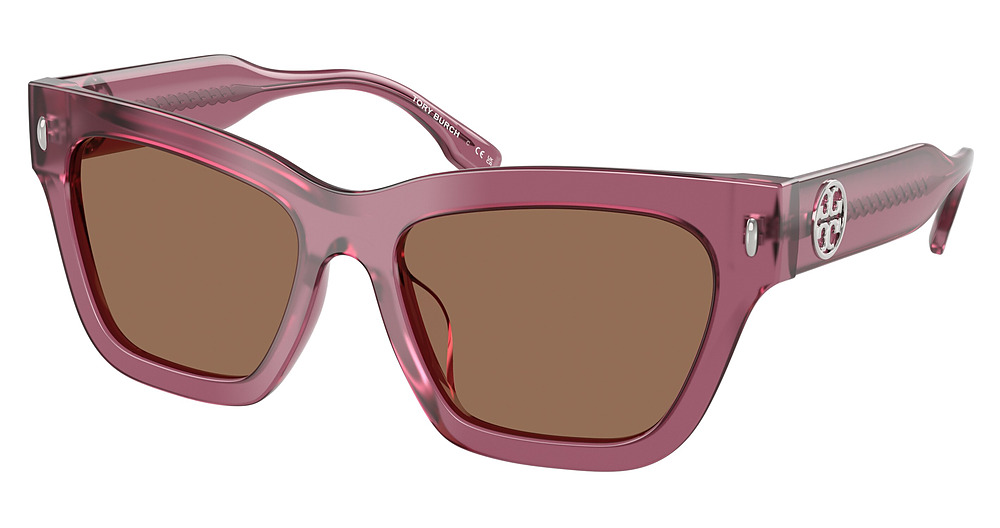 BERRY TRANSPARENT / DARK BROWN