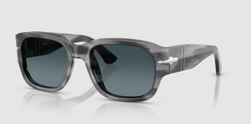 STRIPED GREY / LIGHT BLUE GRADIENT DARK BLUE