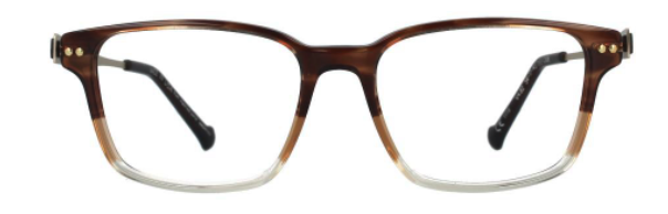 iGreen IGV04.82 rectangle eyeglasses in Brown Fade