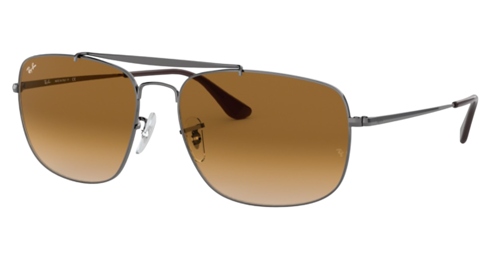GUNMETAL / CLEAR GRADIENT BROWN