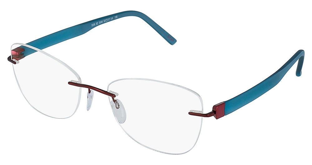 royal red/turquoise